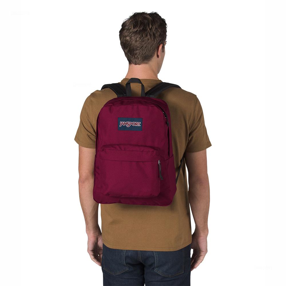 Sac à Dos Scolaire JanSport SuperBreak? Bordeaux | EEC-20327880